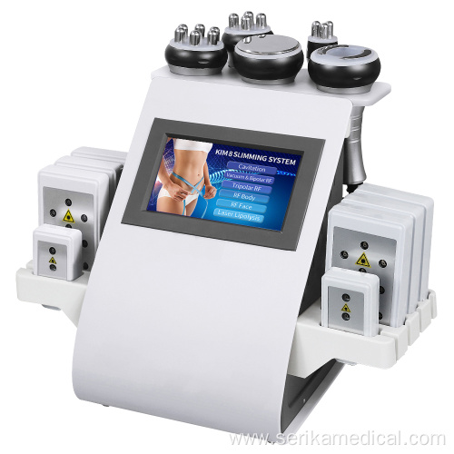 6 in 1 Ultrasonic Lipolaser Cavitation Machine